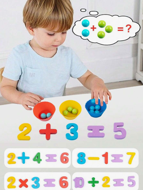 Juego De Matemáticas Montessori Niños