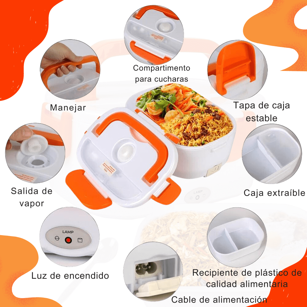 Calentix: Lonchera eléctrica calentadora de comida