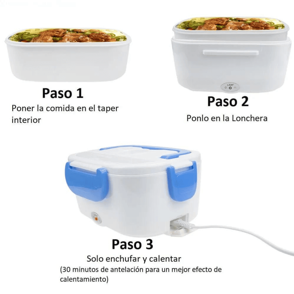 Calentix: Lonchera eléctrica calentadora de comida