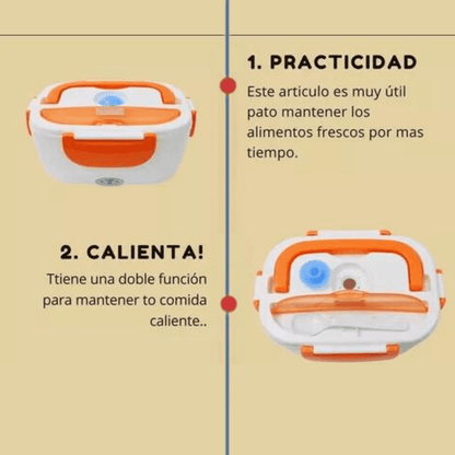 Calentix: Lonchera eléctrica calentadora de comida